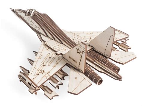 laser cut airplane plans free